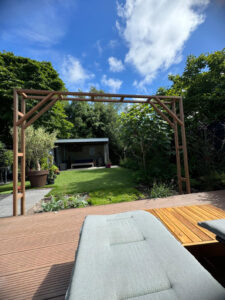 Pergola plaatsen